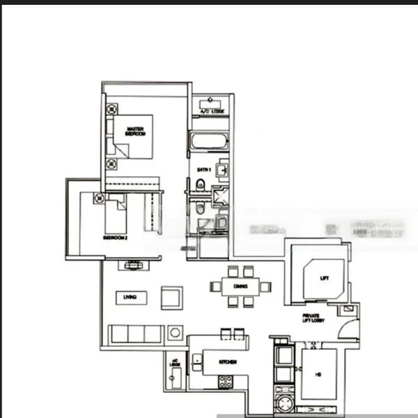 2 Bed Condo for Rent in  The Metz - Image 17