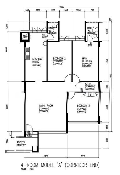 4 Room (4A) HDB for Sale in  845 Tampines Street 83 - Image 8