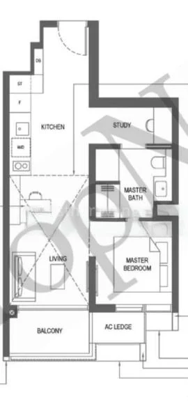 1 Bed Condo for Sale in The M - Image 6