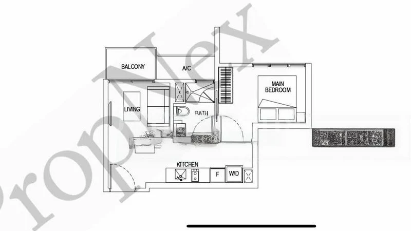 1 Bed Apartment (Condo) for Rent in  Neem Tree - Image 11