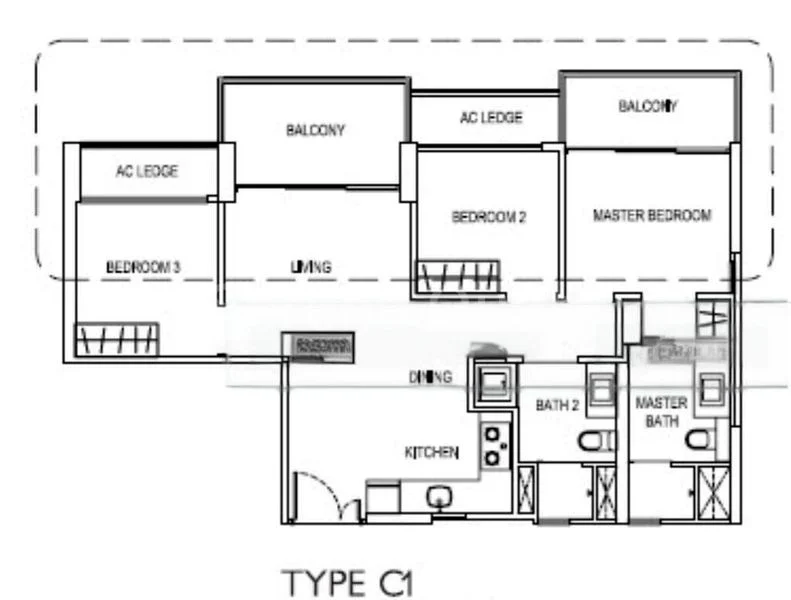 3 Bed Condo for Sale in J Gateway - Image 12