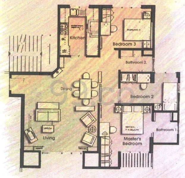 3 Bed Apartment (Condo) for Rent in  J C Draycott - Image 23