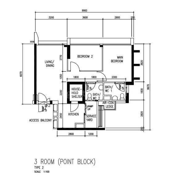 3 Room (3A) HDB for Sale in 339A Kang Ching Road - Image 12