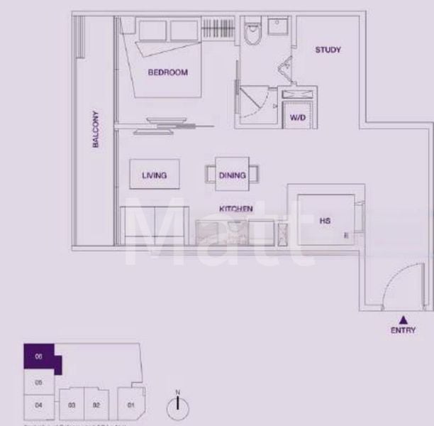 1 Bed Apartment (Condo) for Sale in Edenz Loft - Image 9