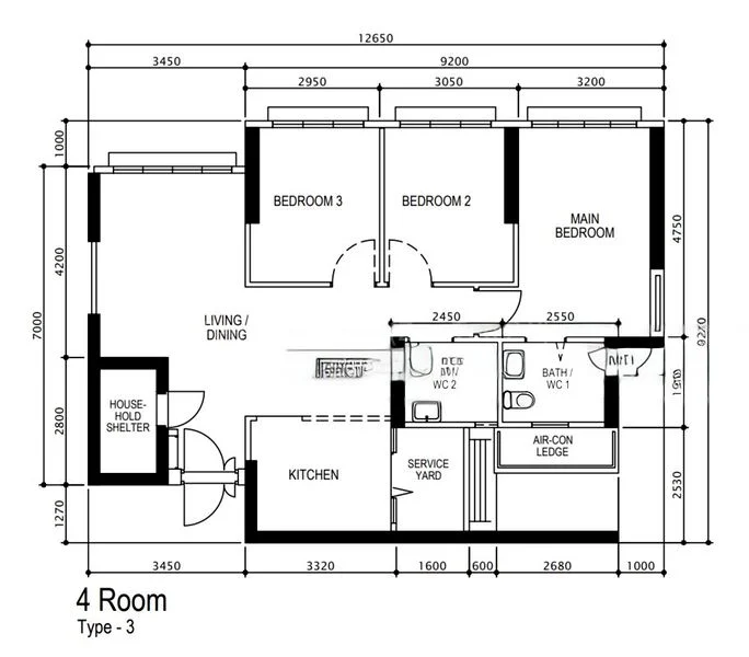 4 Room (4A) HDB for Sale in  West Coast Crescent - Image 12