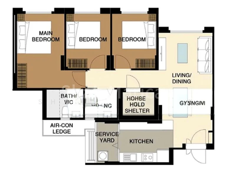 4 Room (4A) HDB for Sale in  415A Fernvale Link - Image 10