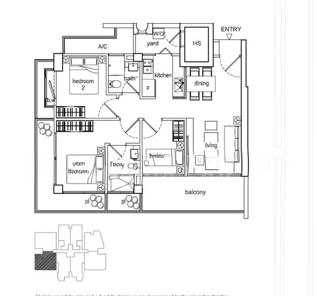 3 Bed Condo for Rent in  Beacon Heights - Image 10