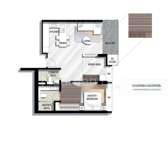 2 Bed Condo for Rent in  The Scotts Tower - Image 7