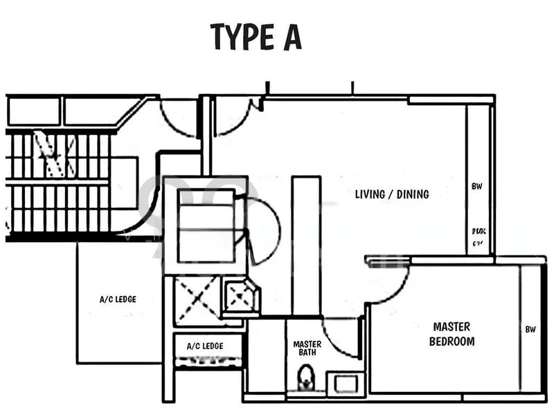 1 Bed Condo for Rent in  Adria - Image 7