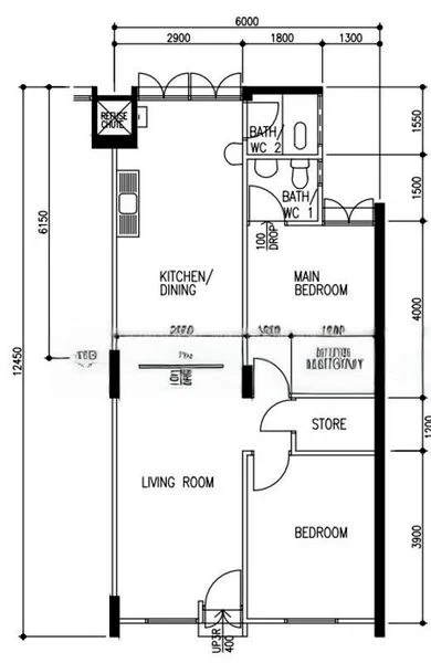 3 Room (3NG) HDB for Sale in  217 Bukit Batok Street 21 - Image 13