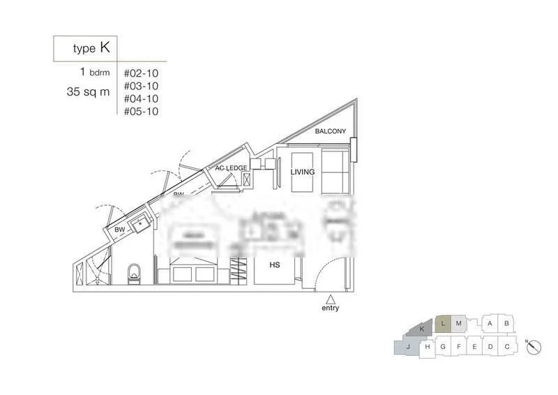1 Bed Condo for Rent in  Suites @ Topaz - Image 6