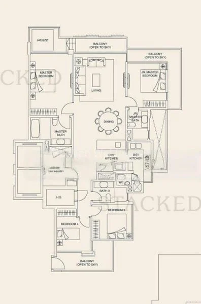 3 Bed Condo for Rent in  Thomson Grand - Image 4