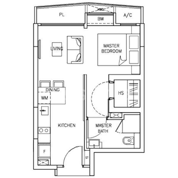 1 Bed Condo for Rent in  Riverbay - Image 17