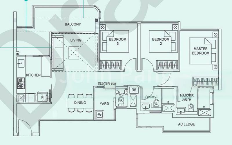 3 Bed Executive Condo for Sale in  Hundred Palms Residences - Image 9