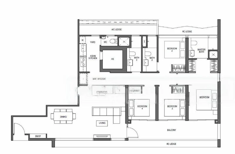 4 Bed Condo for Sale in Blossoms By The Park - Image 9