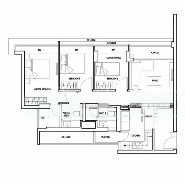 3 Bed Condo for Sale in  Nouvel 18 - Image 18