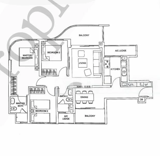 3 Bed Executive Condo for Sale in  Arc At Tampines - Image 5