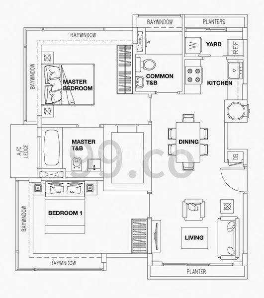 2 Bed Apartment (Condo) for Sale in  D'ixoras - Image 8