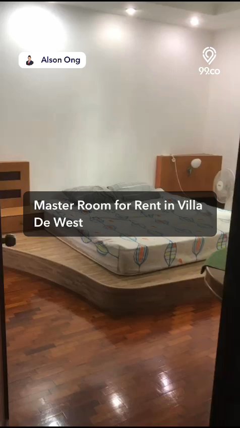 Master Room (Condo) for Rent in  Villa De West - Image 7