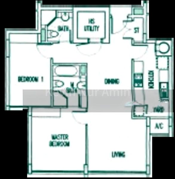 2 Bed Apartment (Condo) for Rent in  The Waterina - Image 9