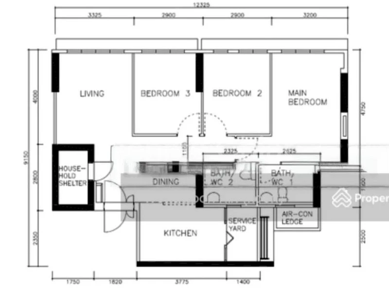 4 Room (4A) HDB for Sale in  26B Saint George's Lane - Image 11