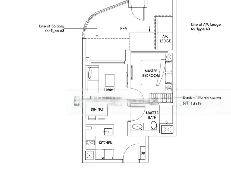 1 Bed Condo for Rent in  Sky Green - Image 13