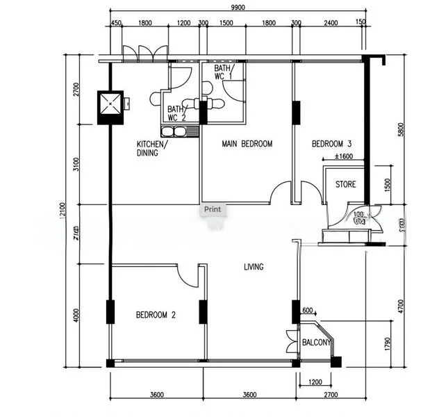 4 Room (4A) HDB for Sale in  425 Serangoon Avenue 1 - Image 20
