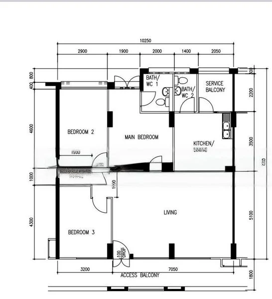 4 Room (4A) HDB for Sale in 363 Tampines Street 34 - Image 5
