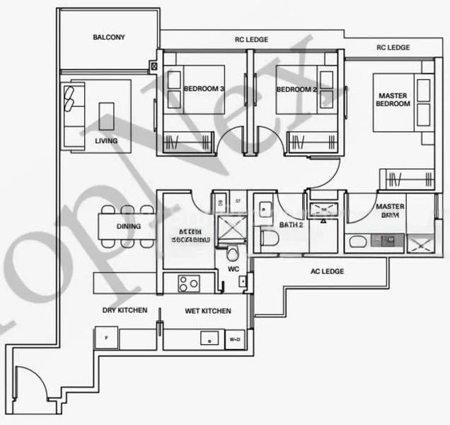 3 Bed Condo for Sale in  Clavon - Image 11