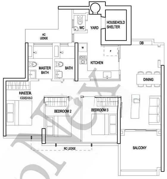 3 Bed Executive Condo for Sale in  The Terrace - Image 17