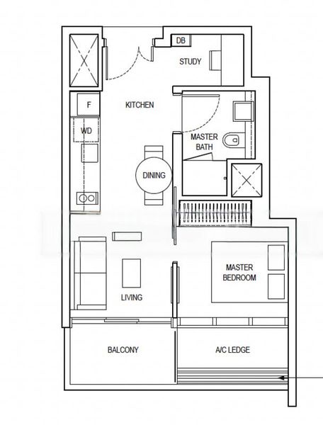 1 Bed Condo for Sale in Amber Park - Image 5