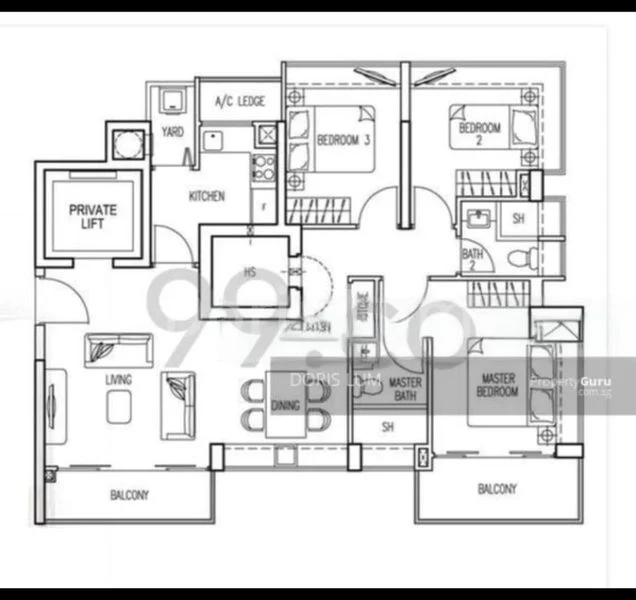 Master Room (Condo) for Rent in  Esta Ruby - Image 11