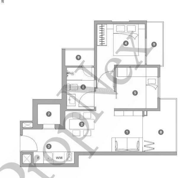2 Bed Condo for Sale in  Okio - Image 8
