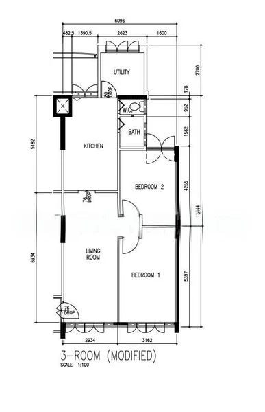 3 Room (3I) HDB for Sale in  15 Marsiling Lane - Image 10
