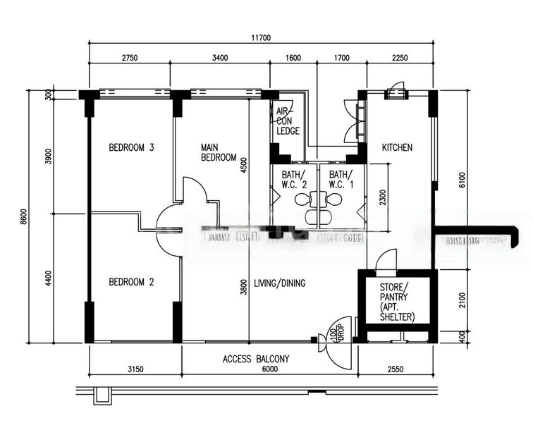 4 Room (4A) HDB for Sale in  622 Senja Road - Image 15