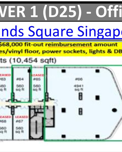 Office for Rent in  Woodlands Square - Image 3
