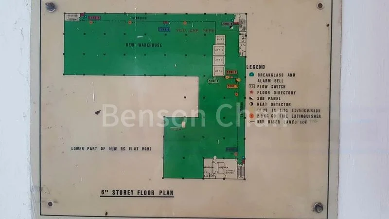 Warehouse for Rent: $1.80 psf, Aljunied MRT. Upper floor, not ramp-up. Benson Chan 90365ooo. - Image 5