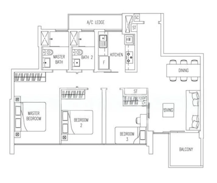 3 Bed Condo for Rent in  Twin Waterfalls - Image 13