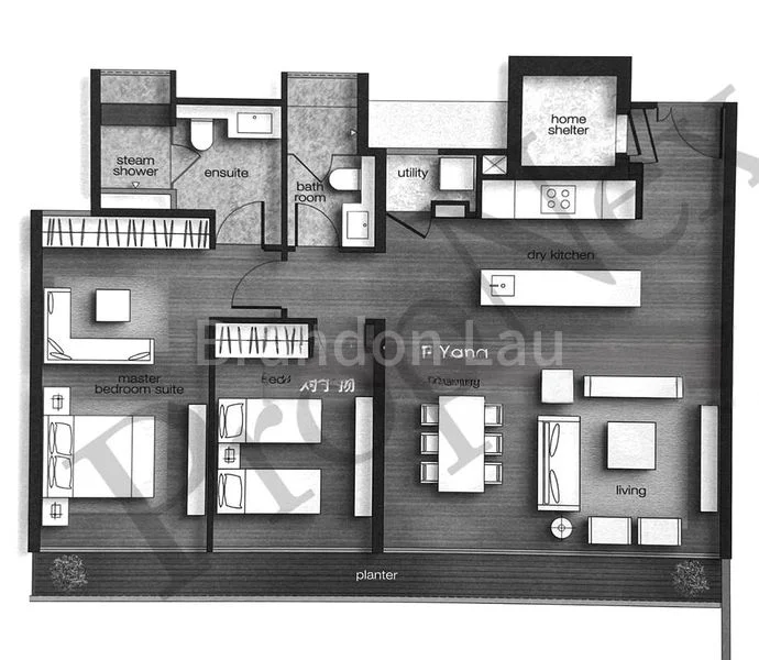 2 Bed Condo for Rent in  Hilltops - Image 9