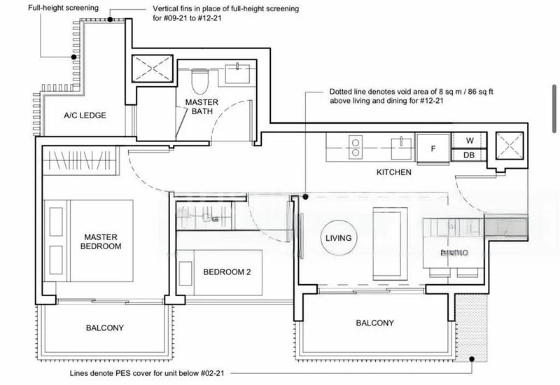 2 Bed Condo for Rent in  Forest Woods - Image 6