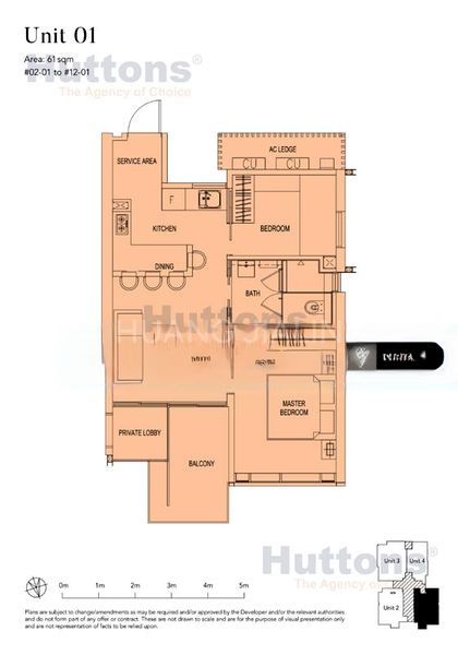 2 Bed Condo for Rent in 8 Hullet - Image 13