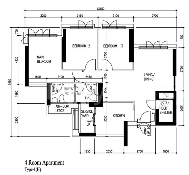 4 Room (4A) HDB for Sale in  312A Clementi Avenue 4 - Image 8