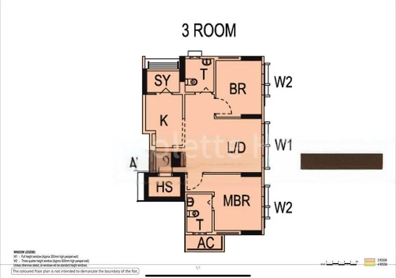 3 Room (3A) HDB for Sale in  103B Bidadari Park Drive - Image 10