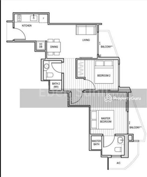 2 Bed Apartment (Condo) for Sale in  Harbour View Gardens - Image 4