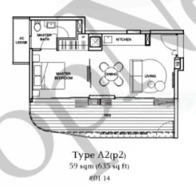 1 Bed Condo for Sale in  The Tembusu - Image 17