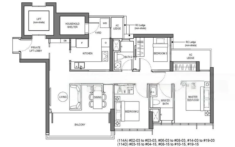 3 Bed Condo for Rent in  Liv @ MB - Image 12