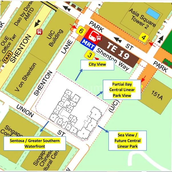 2 Bed Apartment (Condo) for Sale in W Residences Singapore - Marina View - Image 5