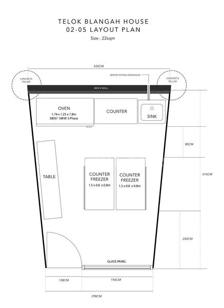 Food & Beverage for Rent in  Telok Blangah House - Image 2