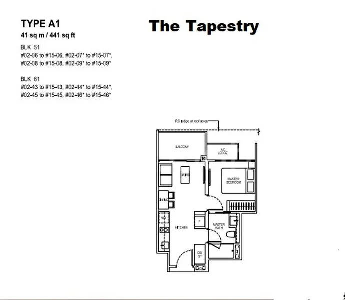 1 Bed Condo for Sale in  The Tapestry - Image 7