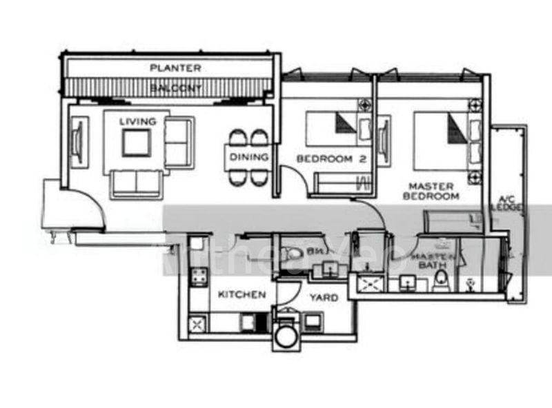 2 Bed Condo for Rent in  The Inspira - Image 12